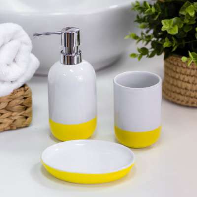 Набор для ванны "Oklahoma" (диспенсер, стакан, мыльница)