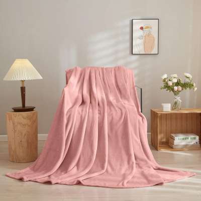 Плед велсофт "Велюр пинки ", 100% полиэстер 150*200 см