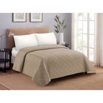 Покрывало "ND HOME", мокка, 100% полиэстер 200*220 см