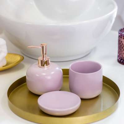 Набор для ванны "Michigan" (диспенсер,стакан,мыльница)