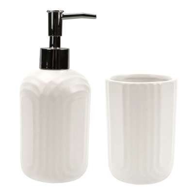 Набор для ванны «Style» (диспенсер, стакан)