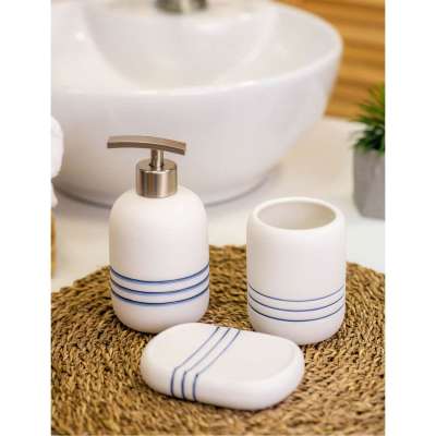Набор для ванны «Texas» (диспенсер, стакан, мыльница)
